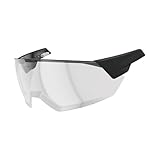 ABUS MagneticVisor für den Fahrradhelm HYP-E - und die Varianten ACE und BL.ACE - magnetisches Helmvisier schützt bei Wind und Wetter - Fahrradhelm-Zubehör - Größe S/M, Clear