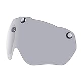 Magnetische Brille für Fahrradhelm, Fahrradhelm Magnetbrillen Visier, magnetische Schutzbrille für Fahrradhelme für Modell Kl-001,Kl-049（Grau）