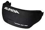 ALPINA Visor Cover - Visier-Schutz & Reinigungstuch In Einem, Visierschutz Für alle ALPINA Visierhelme, Black, One Size