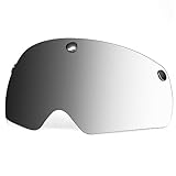 FUNWICT Magnetische Fahrradhelm Visier Austauschbare Brille Schutzbrille mit 6 Farben, Kompatibel nur mit FW008/FW001 Fahrradhelmen (Selbsttönend)