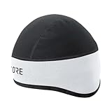 GORE WEAR Unisex C3 Windstopper Thermo Kappe, Weiß/Schwarz, 54-58 EU