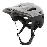 O'NEAL | Mountainbike-Helm | MTB All-Mountain | Lüftungsöffnungen zur Belüftung & Kühlung, Größenverstellsystem, Robustes ABS | Trailfinder Helmet Split | Erwachsene | Grau | Größe L/XL