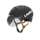 LIVAL L23_Smarter City-Helm mit Visier in schwarz_M_54-58 cm