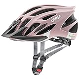 uvex flash - leichter Allround-Helm für Damen und Herren - individuelle Größenanpassung - waschbare Innenausstattung - dust rosé - white matt - 57-61 cm