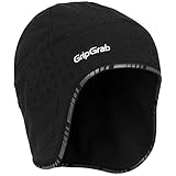 GripGrab Aviator Cap Fahrradmütze Unter Helm Fahrrad Mütze Winter Unterhelmmütze Winddichte Wintermütze Ohrenwärmer Warm