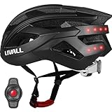 LIVALL Smart Fahrradhelm mit LED Rücklicht und Blinker, Bluetooth Fahrradhelm mit Mikrofon und Lautsprecher, SOS-Warnung, Drahtloser Fernbedienung, Erwachsene Herren und Damen