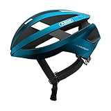 ABUS Rennradhelm Viantor - Sportlicher Fahrradhelm für Einsteiger - für Damen und Herren - Blau, Größe S