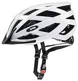 uvex i-vo - leichter Allround-Helm für Damen und Herren - individuelle Größenanpassung - erweiterbar mit LED-Licht - white - 52-57 cm