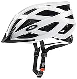 uvex i-vo - leichter Allround-Helm für Damen und Herren - individuelle Größenanpassung - erweiterbar mit LED-Licht - white - 56-60 cm