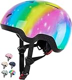 Lyefancy Kinderhelm für 1–8 Jahre, Kleinkindhelm für Säuglinge und Babys, Kinder-Fahrradhelm mit bedruckten Figuren für Jungen und Mädchen, Kinderhelme zum Radfahren, Roller, Skateboard, Skaten