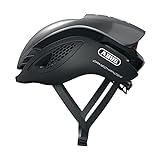 ABUS Rennradhelm GameChanger - Aerodynamischer Fahrradhelm mit optimalen Ventilationseigenschaften für Damen und Herren - Dunkelgrau, Größe M