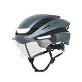 Lumos Ultra Smart-Helm | Fahrradhelm | Vorder- und Rücklicht (LED) | Blinker | Bremslichter | Bluetooth-Verbindung | Erwachsene: Herren, Damen (Charcoal Black, Größe: M-L)