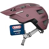 ABUS MTB-Helm MoDrop - robuster Fahrradhelm mit guter Belüftung für Mountainbiker - individuelle Passform - Unisex - Rot, S