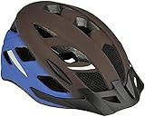 FISCHER Erwachsene Fahrradhelm, Radhelm, Cityhelm Urban Jaro, S/M, 52-59cm, mit beleuchtetem Innenring-System