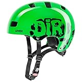 Uvex Kinder Kid 3 Fahrradhelm, Grün (Dirtbike Green), 51-55 cm