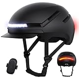 Shinmax Fahrradhelm Erwachsene mit Blinker – Fahrrad Helm für Herren und Damen mit USB Wiederaufladbare LED-Rücklicht, Abnehmbar Visier, Radhelm für Scooter, Urban Scooter, MTB,Rennrad und Pendler