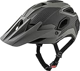 ALPINA ROOTAGE - Extrem Robuster, Carbonfaser-Verstärkter Enduro & Trail Fahrradhelm Mit Kühlenden Polstern Für Erwachsene, coffee-grey matt, 57-62 cm