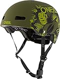 O'NEAL | Mountainbike-Helm | Enduro All-Mountain | Lüftungsöffnungen zur Belüftung & Kühlung, Größenverstellsystem, Zone Flex-Technologie| Helmet Dirt Lid ZF Plant | Erwachsene | Grün | Größe M/L