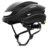 Lumos Ultra Smart-Helm | Fahrradhelm | Vorder- und Rücklicht (LED) | Blinker | Bremslichter | Bluetooth-Verbindung | Erwachsene: Herren, Damen (Charcoal Black, Größe: M-L) MIPS