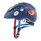 Uvex Fahrrad Kinderhelm Fahrradhelm Kid 2 CC darkblue Rocket mat 46-52 cm