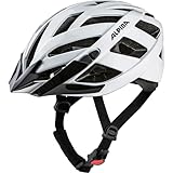 ALPINA PANOMA Classic - Leichter, Optimal Belüfteter Touren Fahrradhelm Mit Optionalen LED-Licht Für Erwachsene, White Gloss, M (56-59 cm)