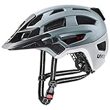 uvex finale light 2.0 - sicherer City-Helm für Damen und Herren - inkl. LED-Licht - waschbare Innenausstattung - spaceblue matt - 52-57 cm