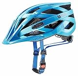 Uvex Fahrradhelm I-VO CC, LightBlue-Blue Mat, 52-57 cm