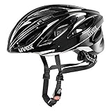 uvex boss race - sicherer Performance-Helm für Damen und Herren - individuelle Größenanpassung - optimierte Belüftung - black - 52-56 cm