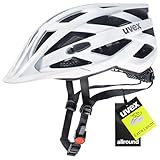uvex i-vo cc - Leichter Allround-Helm für Damen und Herren - individuelle Größenanpassung - White matt - 56-60 cm