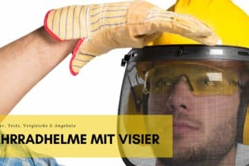 Fahrradhelme mit Visier