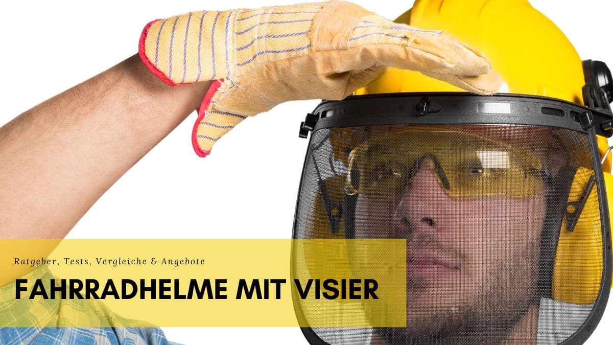 Fahrradhelme mit Visier